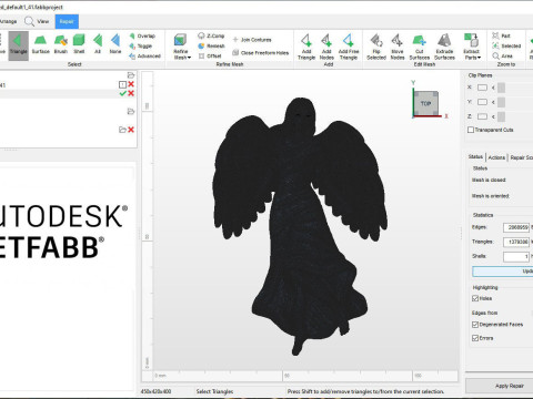 Angel 3D प्रिंट मॉडल