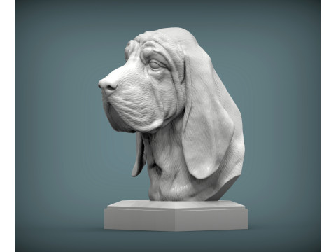 BLOODHOUND 3D Print Model