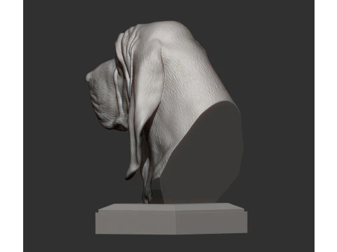 BLOODHOUND 3D Print Model