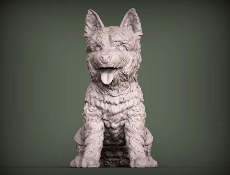 Cairn terrier Modelo de Impressão 3D .c4d .max .obj .3ds .fbx .stl .blend