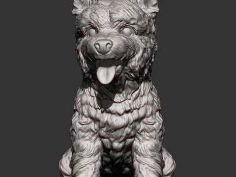 Cairn terrier 3D Print Model