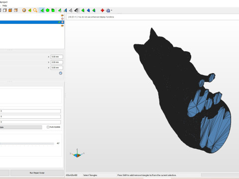 Cat with kitten Modèles 3D en vedette