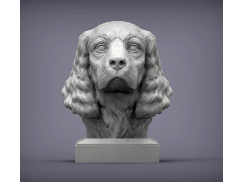 English Springer spaniel 3D Print Model