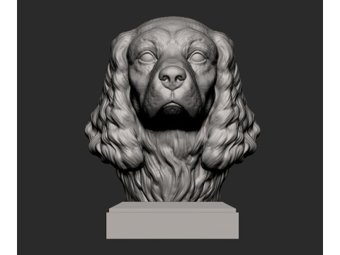 English Springer spaniel 3D Принт Модель