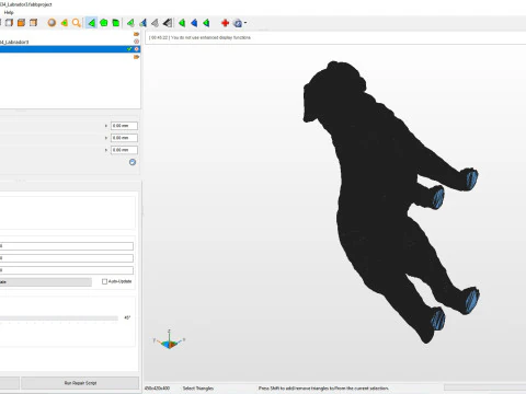 Saint-bernard dog 3D Print Model