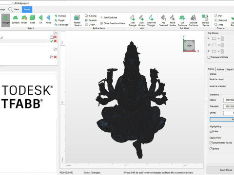 Goddess Varahi 3D 프린트 모델