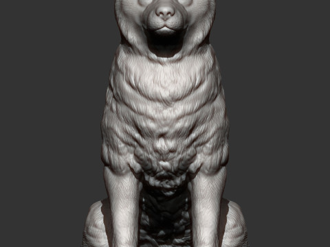 Shiba inu 3Dプリントモデル