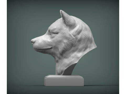Shiba inu 3D Print Model