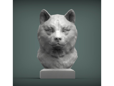 Shiba inu Modello di stampa 3D