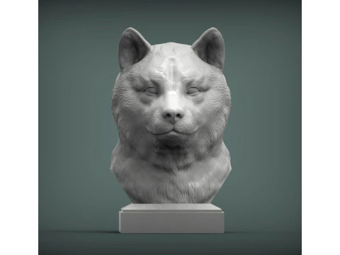 Shiba inu 3D Print Model