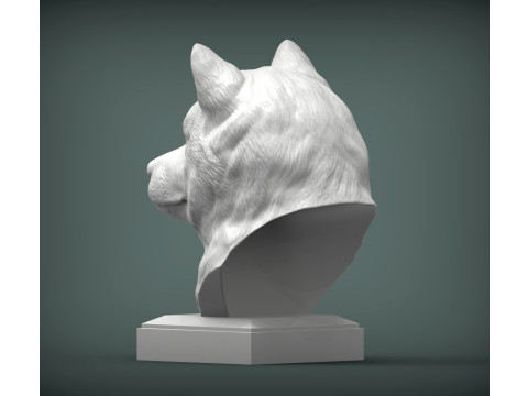 Shiba inu Modello di stampa 3D