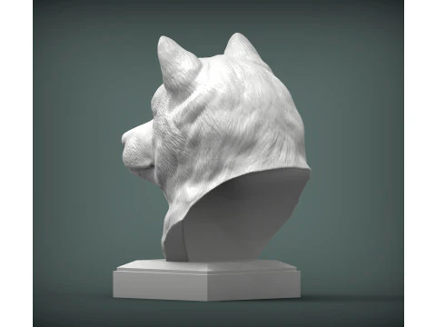 Shiba inu 3D Print Model