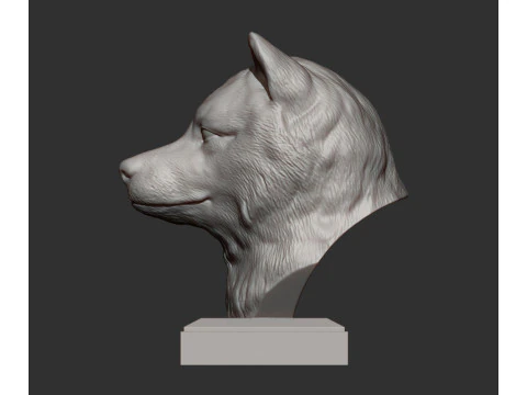 Shiba inu 3D Print Model