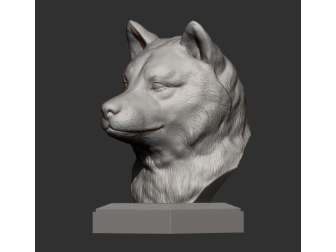 Shiba inu 3D Print Model