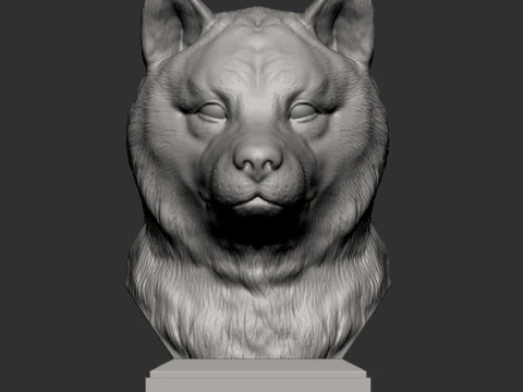 Shiba inu 3D Print Model