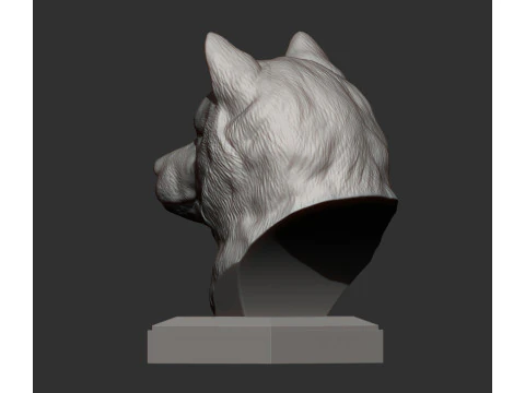 Shiba inu 3D Print Model
