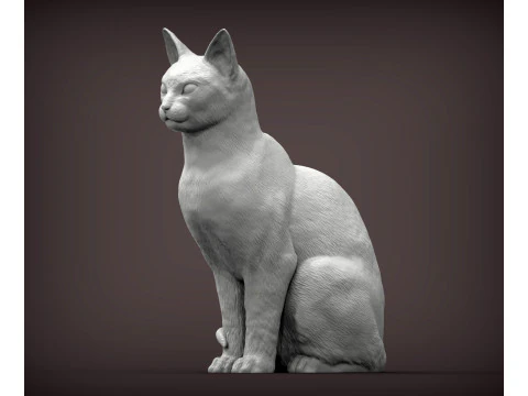 Kot abisyński Model do druku 3D