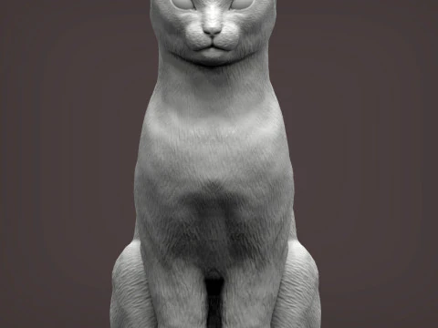 Kot abisyński Model do druku 3D