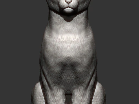 Kot abisyński Model do druku 3D