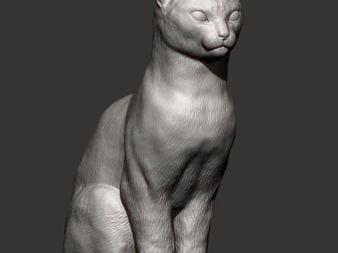 Kot abisyński Model do druku 3D