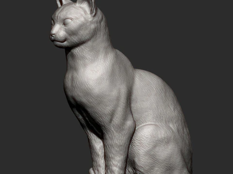 Kot abisyński Model do druku 3D