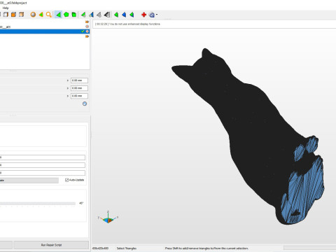 Abyssinian cat 3D 打印模型