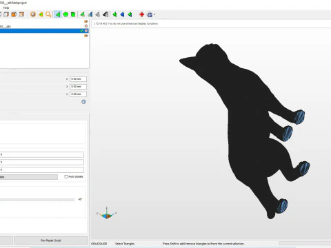 Abessijnse kat 3D printmodel