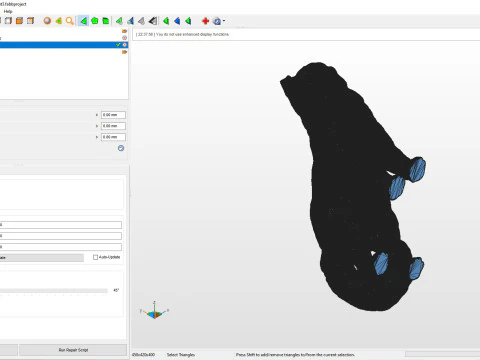 American curl 3D Print Model