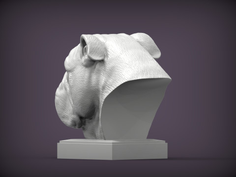 English bulldog 3D 프린트 모델