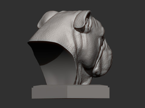 English bulldog 3D 프린트 모델