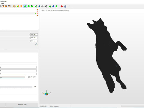 German Shepherd 3D-printmodel