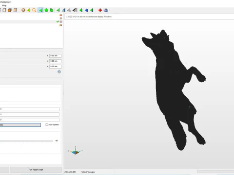 German Shepherd 3D Print Model