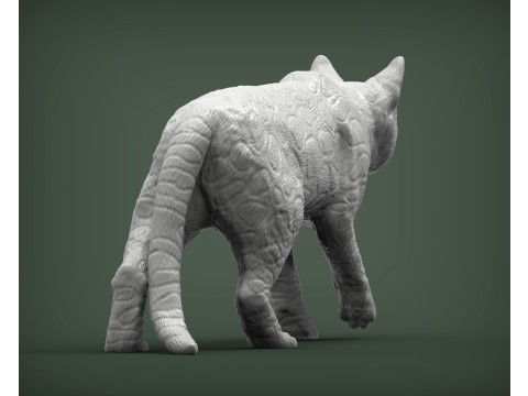 Bengal cat 3D Print Model