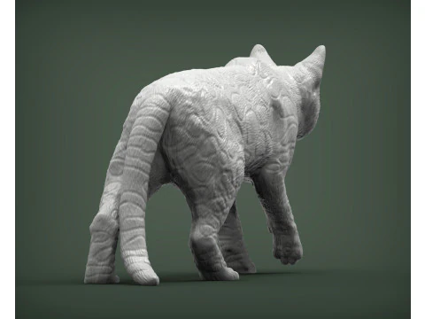 Bengal cat 3D Print Model