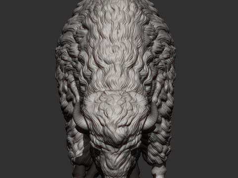 Bison 3D 打印模型