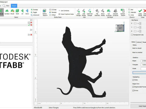 Greyhound dog 3D Print Model