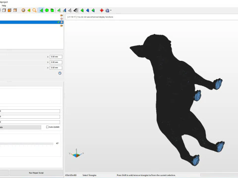 Boston-terrier Modello di stampa 3D