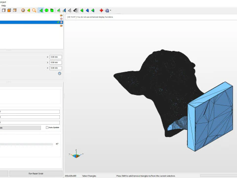 ボストンテリア 3Dプリントモデル