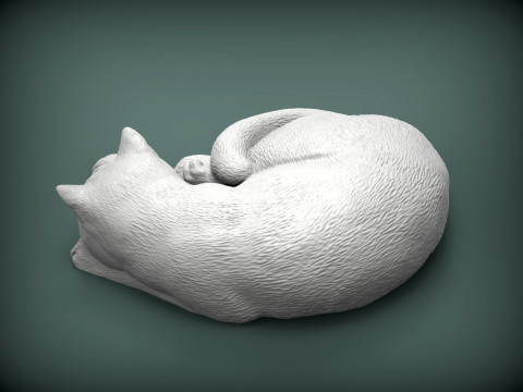 British shorthair cat 3D Принт Модель