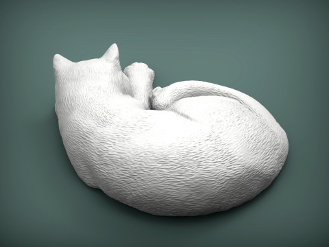 British shorthair cat 3D Принт Модель