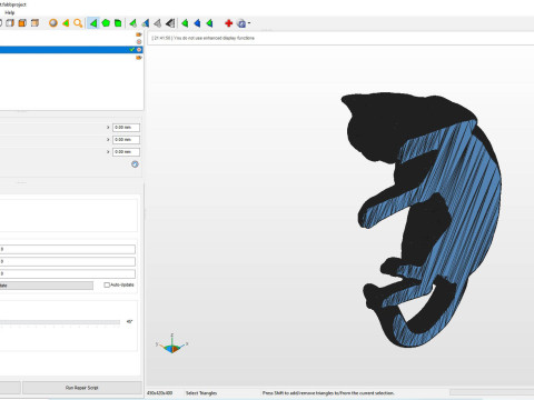 British shorthair cat 3D 打印模型