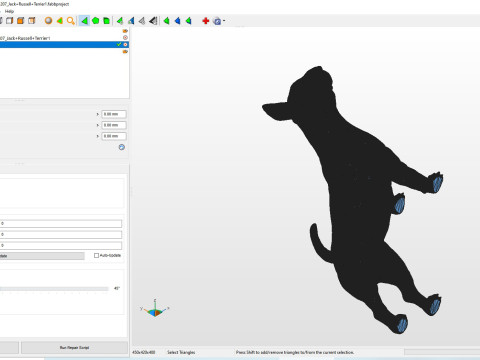 Bull terrier 3D Print Model