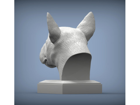 Bull terrier 3D Print Model