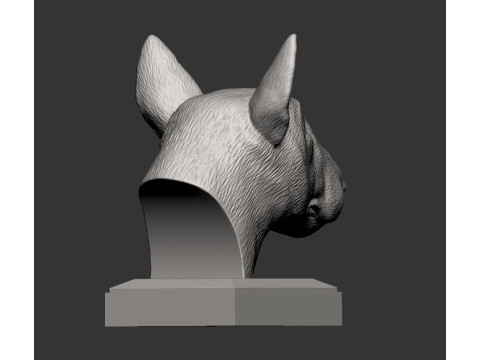 Bull terrier 3D Print Model
