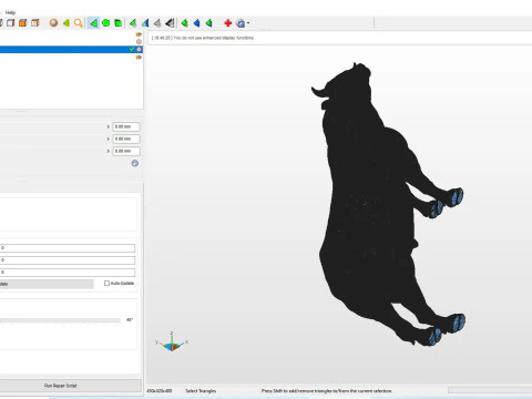 Limousin bull 3D Print Model