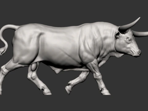 Texas Longhorn 3D Print Model