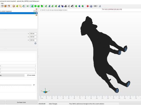 Hungarian vizsla Model Cetak 3D