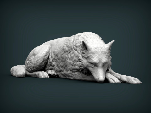 Wolf 3Dプリントモデル