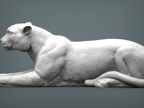 Cheetah 3D-printmodel