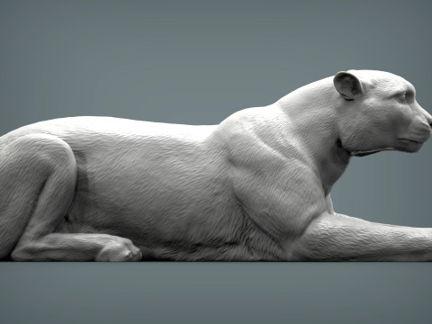 Cheetah 3D-printmodel